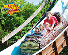 Heidepark SoltauNajpopularniejszy park rozrywki dla rodzin w północnej części Niemiec. W ofercie znajdują się atrakcje wodne, przejażdżki i pokazy artystyczne, jak również zajęcia dla najmłodszych. 