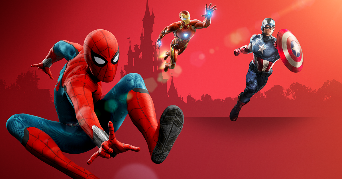 Marvel season of Super Heroes - pågår 23/3 - 16/6Välkommen till en värld där Iron Man, Star Lord och alla de andra sprider spänning på Disneyland® Paris!