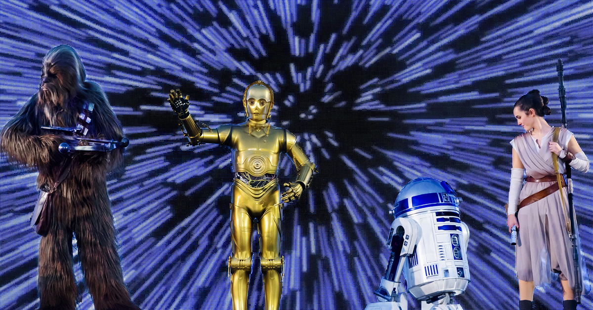 Legends of the Force - pågår 12/1-17/3Upplev häftiga äventyr med Rey, R2D2, Chewbacca och alla andra från Star Wars. Legends of the Force pågår mellan 12/1-17/3.