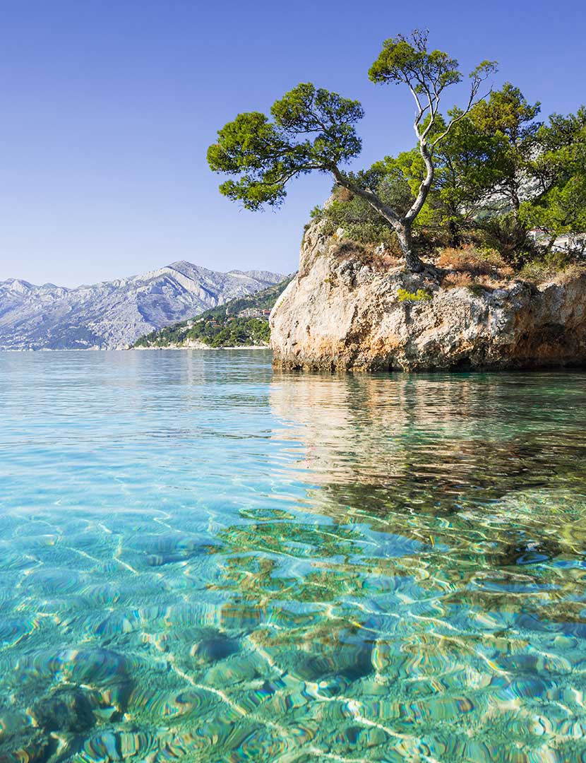 Sol og bad i Kroatia