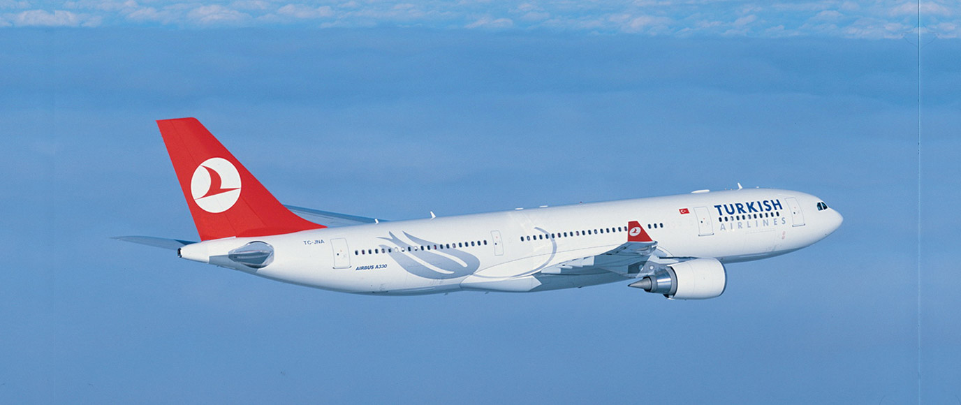 Turkish AirlinesFly med mellomlanding til Dubai med Turkish Airlines