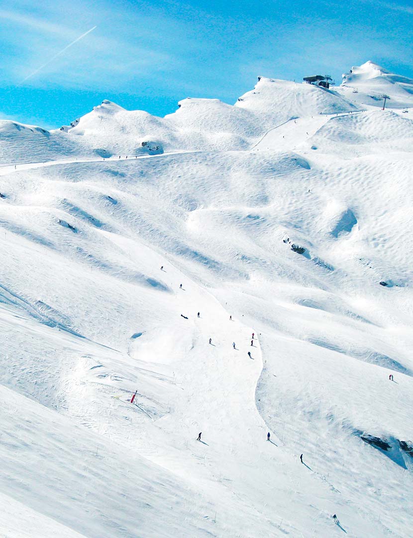 Avoriaz650 km pist · Gå på ski i to land