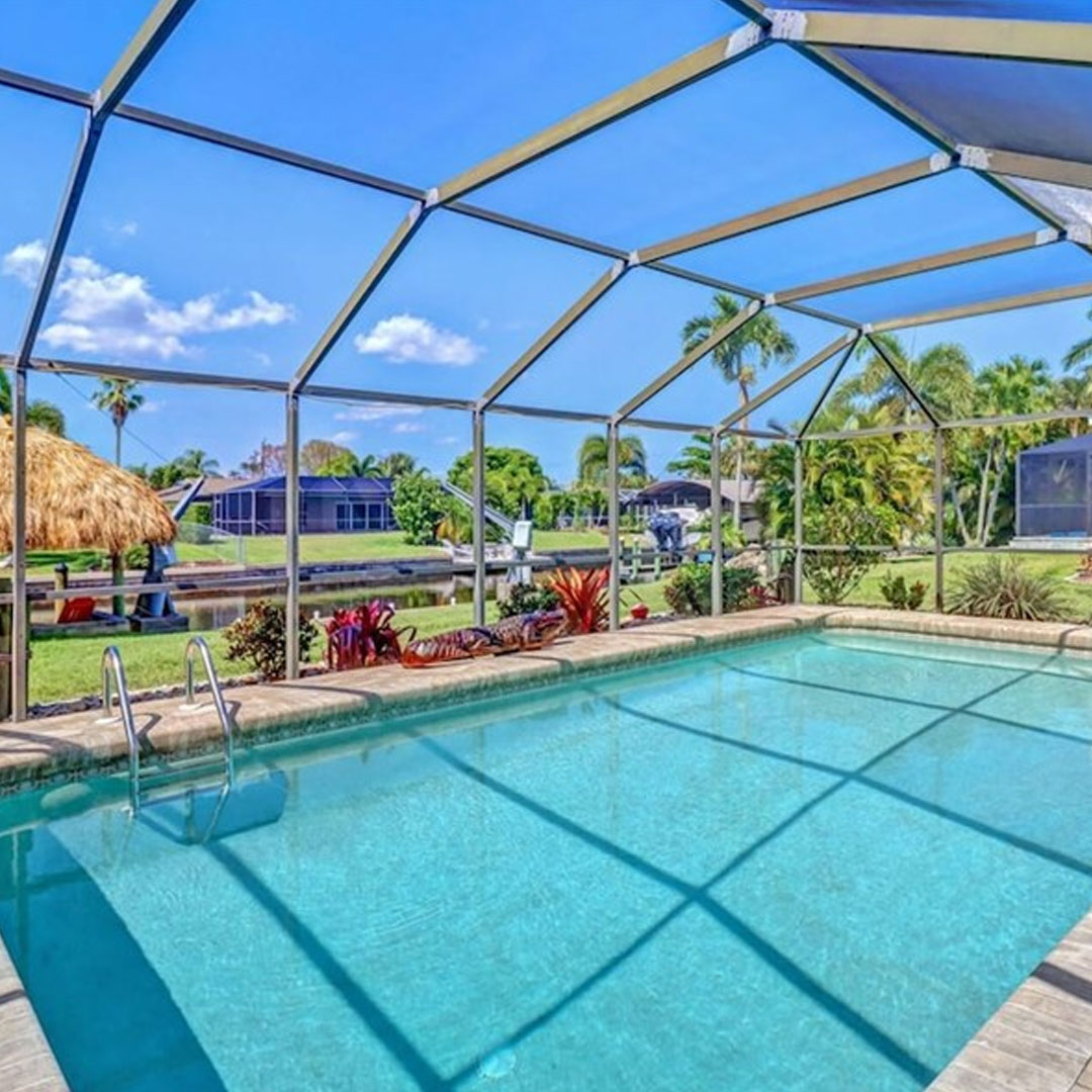 Cape Coral Pool Home With Boat Dock